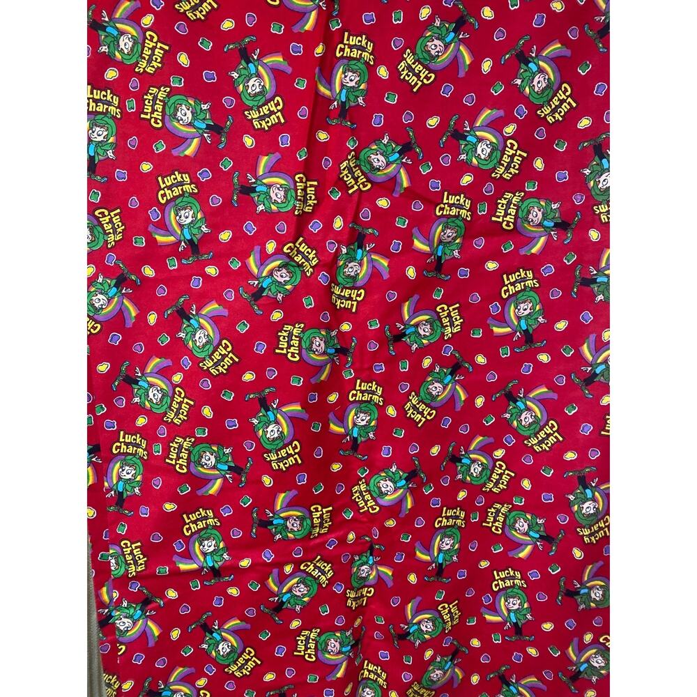 General Mills Lucky Charms Cereal Felt Fabric